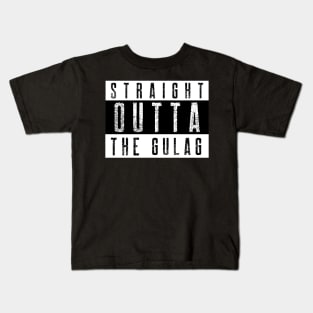 Straight Outta Gulag Kids T-Shirt